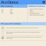 HP LaserJet Pro 4002dn Laser Printer for Business