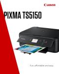 Canon PIXMA TS5150 All-in-One Wireless Printer
