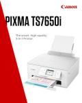 Canon PIXMA TS7650i Wireless All-in-One Printer
