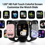 Smartwatch with Heart Rate Monitor and Call Function