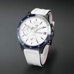 Tommy Hilfiger Men's White Silicone Quartz Watch