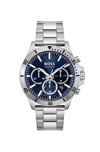 BOSS Men's Silver Chronograph Watch - TROPER Collection