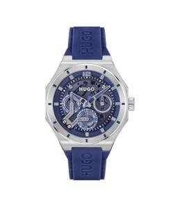 HUGO Men's Multifunction Quartz Watch with Blue Bracelet