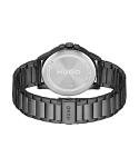 HUGO Men's Black Stainless Steel Quartz Watch