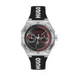 HUGO Sport Quartz Watch with Silicone Bracelet