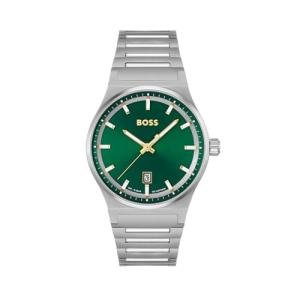 BOSS Men's Silver Stainless Steel Analogue Watch