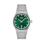 BOSS Men's Silver Stainless Steel Analogue Watch