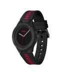HUGO Men's Quartz Watch with Silicone Bracelet