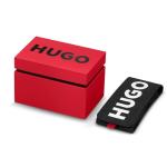 HUGO Sport Quartz Watch with Silicone Bracelet