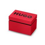 HUGO Men's Quartz Watch with Silicone Bracelet