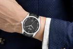 BOSS Men's Black Leather Strap Quartz Watch