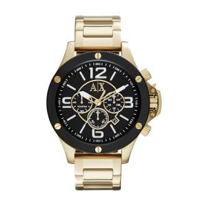 Armani Exchange Men's Gold Chronograph Watch AX1511