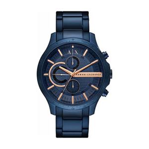 Armani Exchange Men's Blue Stainless Steel Watch