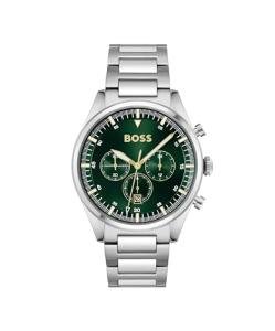 BOSS Men's Chronograph Silver Stainless Steel Watch