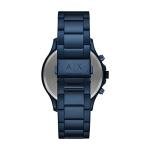 Armani Exchange Men's Blue Stainless Steel Watch