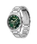 BOSS Men's Chronograph Silver Stainless Steel Watch