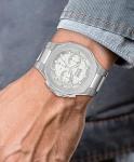 BOSS Men's Taper Chronograph Watch with Silver Bracelet