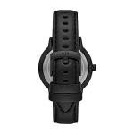 Armani Exchange Men's Quartz Watch with Leather Strap