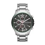 Emporio Armani Men's Silver Hampton Watch
