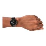 Armani Exchange Men's Quartz Watch with Leather Strap