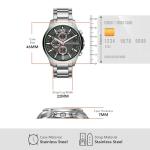 Emporio Armani Men's Silver Hampton Watch