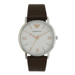 Emporio Armani Men's Watch with Leather Strap