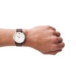 Emporio Armani Men's Watch with Leather Strap