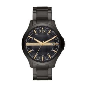 Men's Armani Exchange Black Stainless Steel Watch