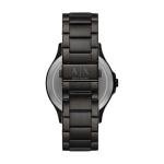 Armani Exchange Men's 46mm Black Stainless Steel Watch