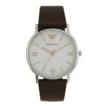 Emporio Armani Men's Watch with Leather Strap