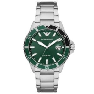 Emporio Armani Men's Silver Stainless Steel Watch