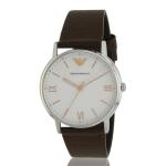 Emporio Armani Men's Watch with Leather Strap