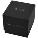 Armani Exchange Men's 46mm Black Stainless Steel Watch