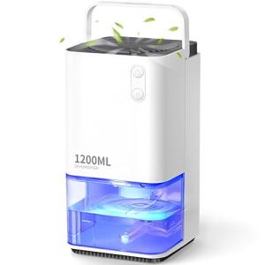 EasyAcc 1200ml Quiet Electric Mini Dehumidifier
