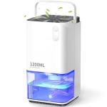 EasyAcc 1200ml Quiet Electric Mini Dehumidifier