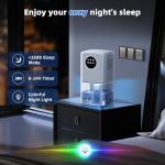 Portable 1800ML Dehumidifier with Timer & Lights