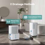 LEENON 12L Ultra-Quiet Home Dehumidifier