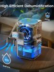 EasyAcc 1200ml Quiet Electric Mini Dehumidifier