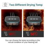 UV-C Electronic Dryer and Dehumidifier for Hearing Aids