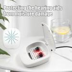 Portable Electronic Hearing Aid Dryer Case