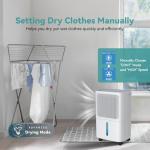 LEENON 12L Ultra-Quiet Home Dehumidifier