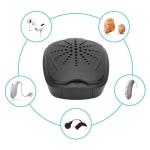 Portable Electronic Hearing Aid Dryer Case