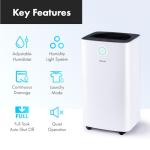 Devola 12L Low Energy Quiet Dehumidifier