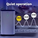 Devola 12L Low Energy Quiet Dehumidifier