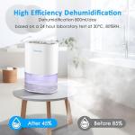 Xmosey 2L Multifunctional Dehumidifier with LED Light