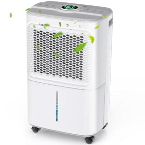 Crecolife Energy-Saving 12L Dehumidifier for Home