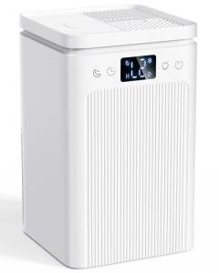 Portable 2200ml Dehumidifier with Timer and LED