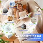 Portable 2200ml Dehumidifier with Timer and LED