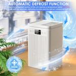 Portable 2200ml Dehumidifier with Timer and LED