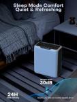 Compact 3000 ML Dehumidifier with Timer and Auto Defrost